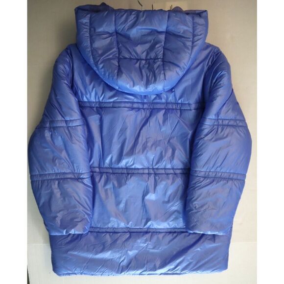Urban Outfitters OB1649500 Women's Sz M Blue Hooded Oversized Puffer Jacket - Picture 14 of 16